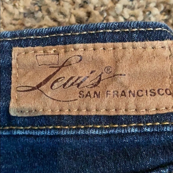 Levi’s Straight Leg Jeans Sz 4 / 27 San Francisco - Picture 6 of 6
